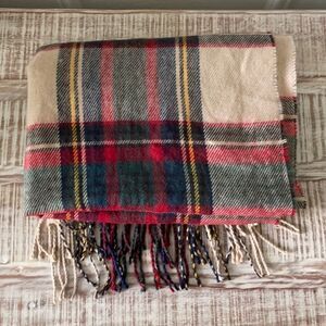 Wrap Scarf Plaid Winter